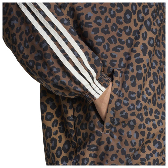 Adidas Γυναικεία ζακέτα Leopard Firebird Oversized Track Top